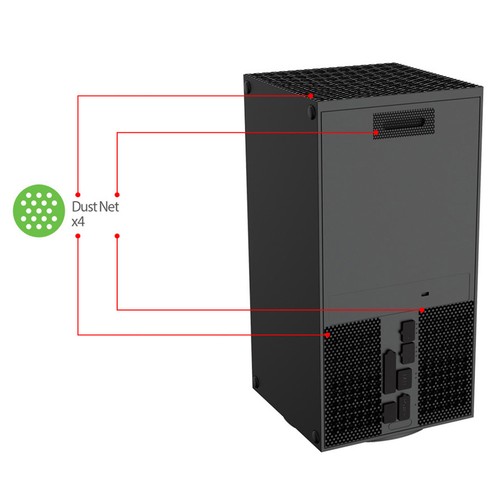 Dust filter cover - for, game